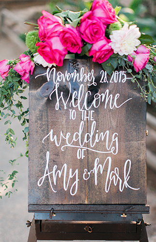 Sparkly Fuchsia Wedding - Inspired by This