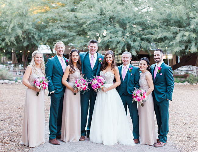 Sparkly Fuchsia Wedding - Inspired by This