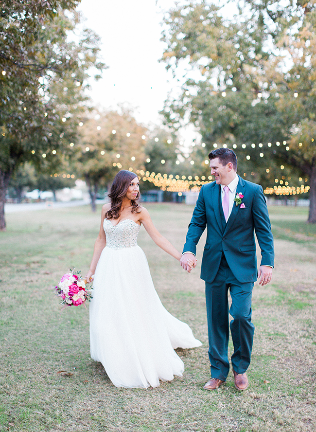 Sparkly Fuchsia Wedding - Inspired by This