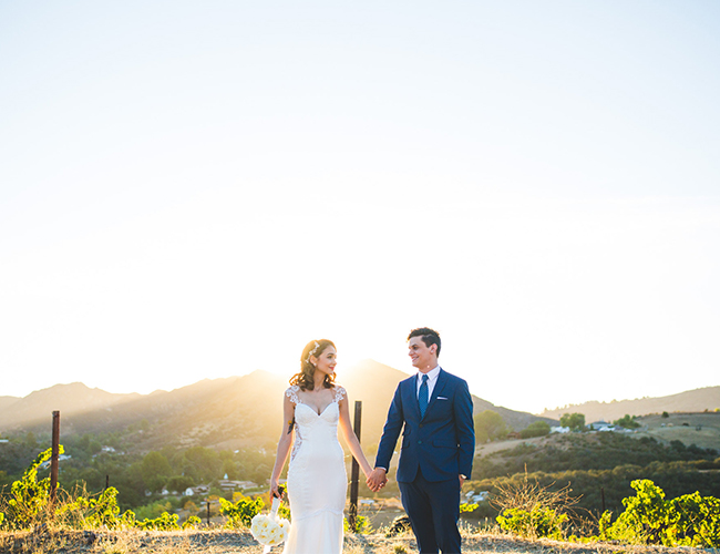 Romantic Glam Wedding at Triunfo Creek Vineyards - Inspired by This
