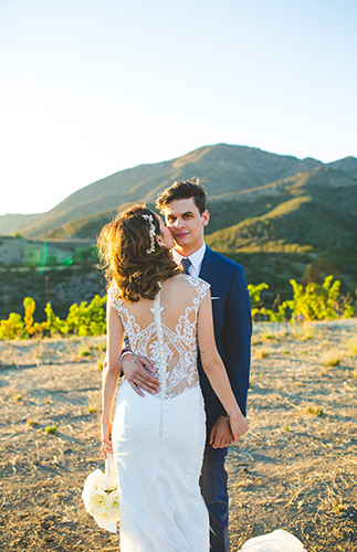 Romantic Glam Wedding at Triunfo Creek Vineyards - Inspired by This