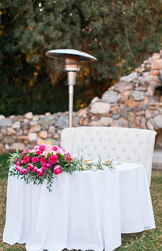 Sparkly Fuchsia Wedding - Inspired by This