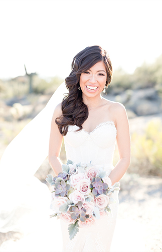 Pink Desert Wedding in Scottsdale - Inspired by This