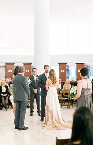 Intimate Library Wedding - Inspired by This