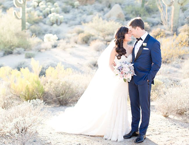 Pink Desert Wedding in Scottsdale - Inspired by This