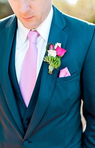 Sparkly Fuchsia Wedding - Inspired by This