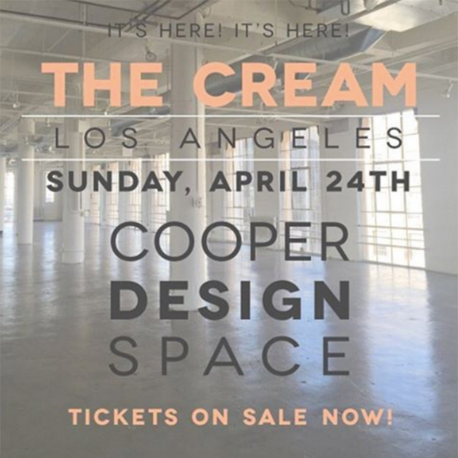 The Cream Event 2016 Ticket Giveaway - Inspired by This