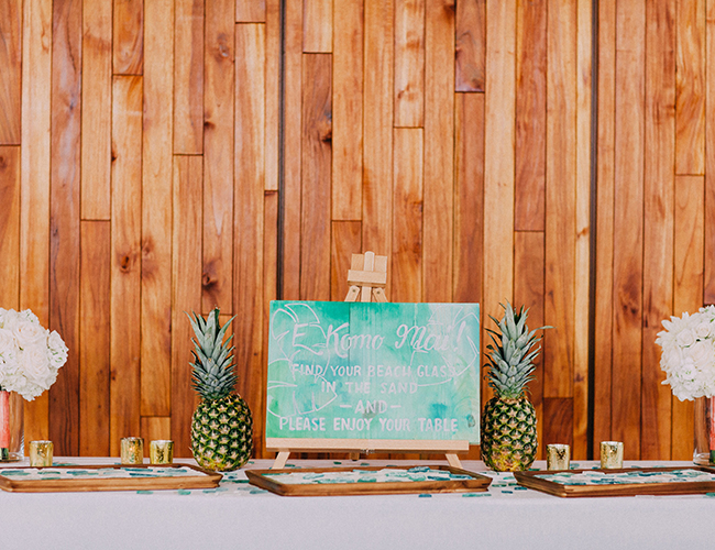 Tropical Beach Wedding - Inspired by This