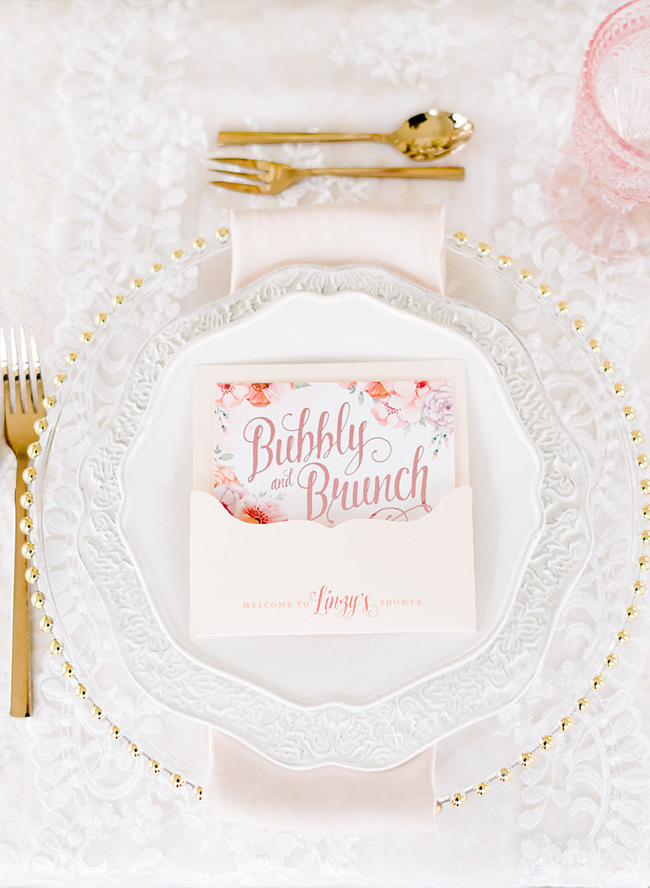 Surprisde Bridal Shower Brunch - Inspired by This