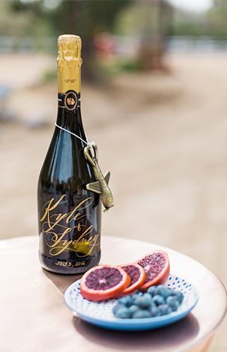 Colorful Mid-Century Modern Engagement Photos - Inspired by This