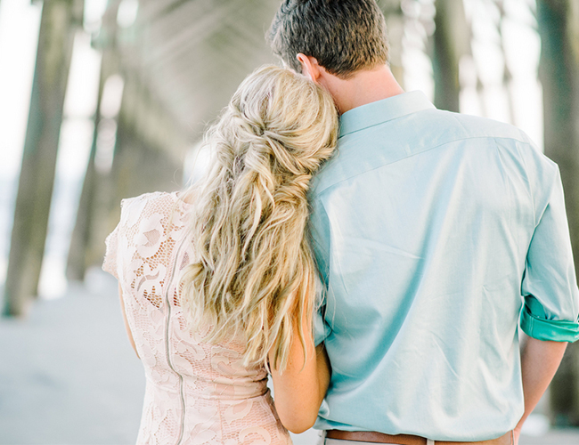 Glamorous City to Beach Charleston Engagement Session - Inspired by This