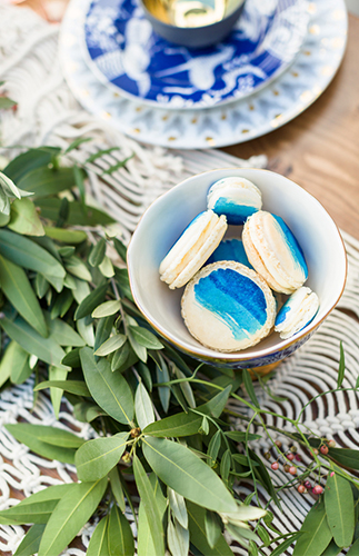 Hot Pink & Cobalt Blue Grecian Wedding Inspiration - Inspired by This