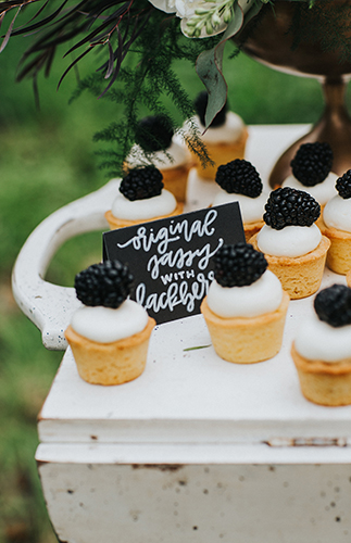 Moody Berry & Blue Wedding Inspiration - Inspired by This