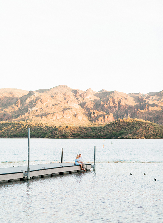 Lakeside Picnic Engagement Photos - Inspired by This