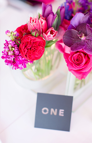Modern & Vibrant Pink and Purple Wedding - Inspired by This