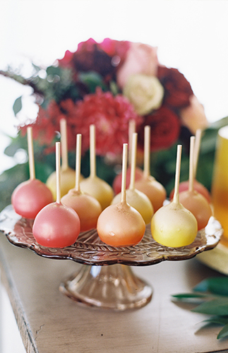 Red & Pink Golden Summer Wedding Inspiration - Inspired by This