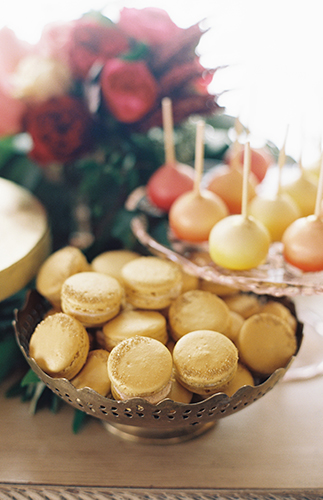 Red & Pink Golden Summer Wedding Inspiration - Inspired by This