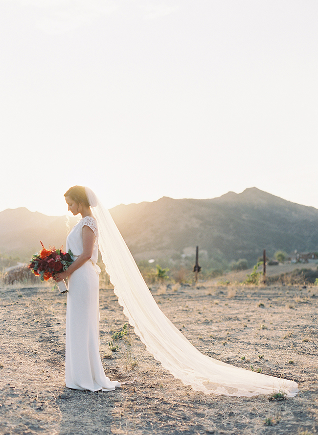 Red & Pink Golden Summer Wedding Inspiration - Inspired by This