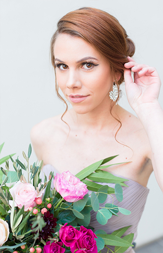 Hot Pink & Cobalt Blue Grecian Wedding Inspiration - Inspired by This