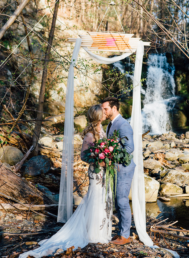 Woodsy Bohemian Elopement - Inspired by This
