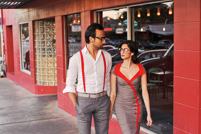 anniversary shoot inspiration, vintage inspired anniversary shoot, 60's inspired outfits