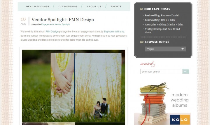 Vendor Spotlight FMN Design « 100 Layer Cake