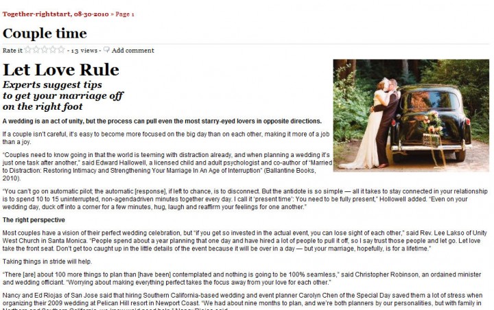 los angeles times client feature