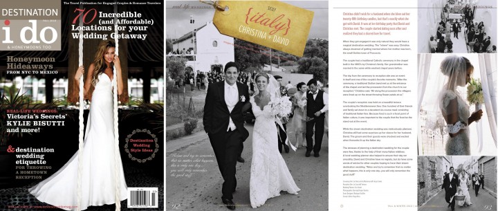 Destination I Do wedding feture