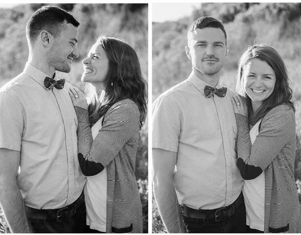 Outdoor Orange County Engagement Shoot in Black and White - Inspired By ...