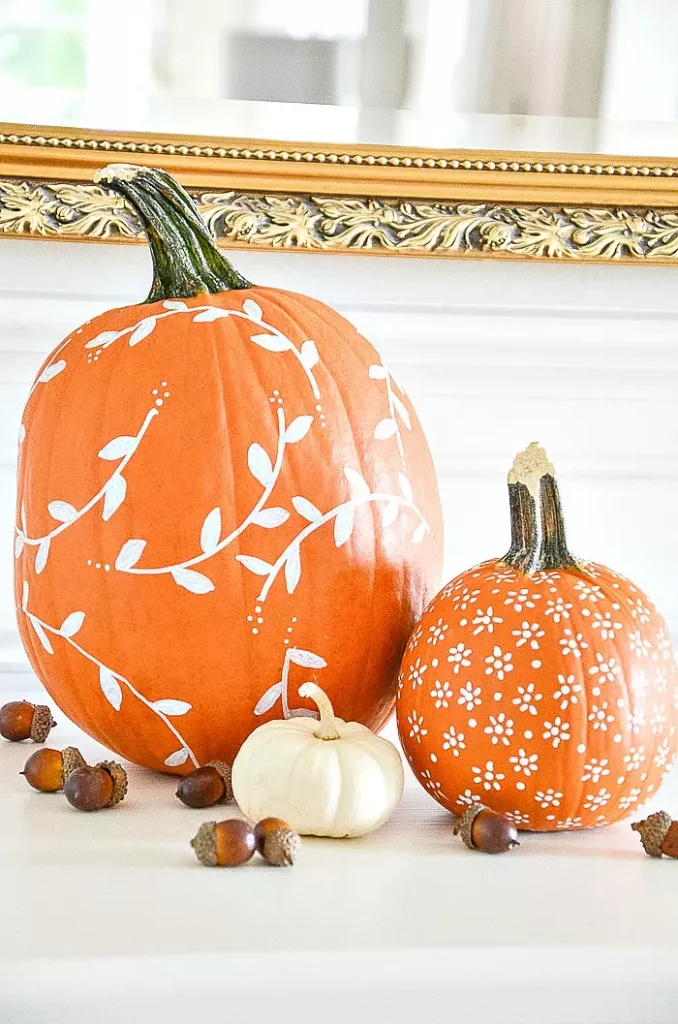 The No Mess, Non-Carving, Guide To Pumpkin Decorating