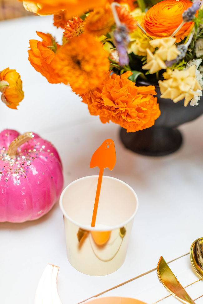 Hey There Pumpkin Colorful Kid's Halloween Party