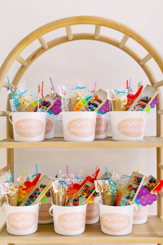 Spectacular Rainbow "Onederland" Birthday Party