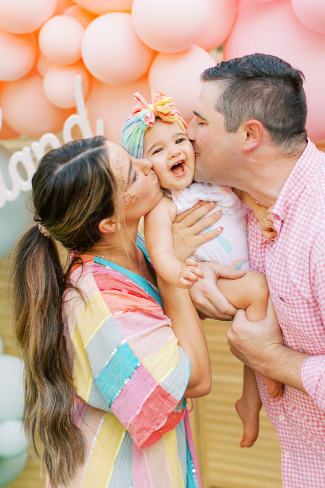 Spectacular Rainbow "Onederland" Birthday Party