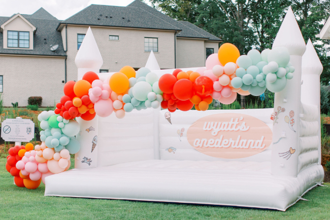Spectacular Rainbow "Onederland" Birthday Party