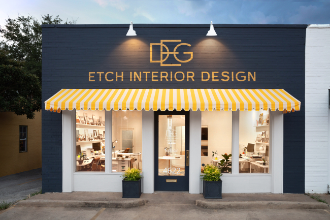 Etch Design Group's Colorful Interior Design Office