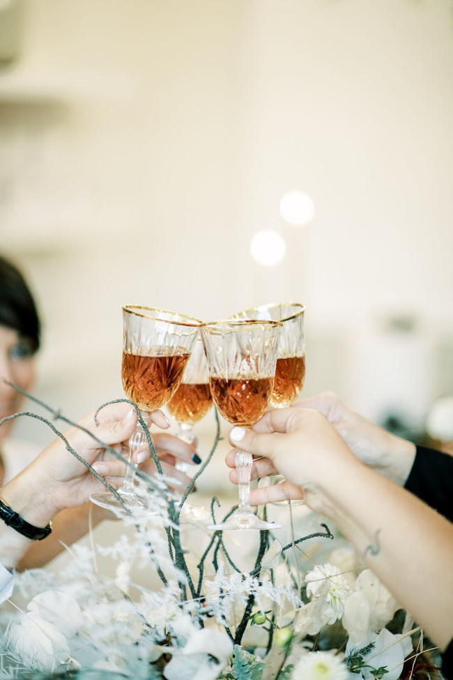 Stunning & Simplistic Modern Holiday Dinner