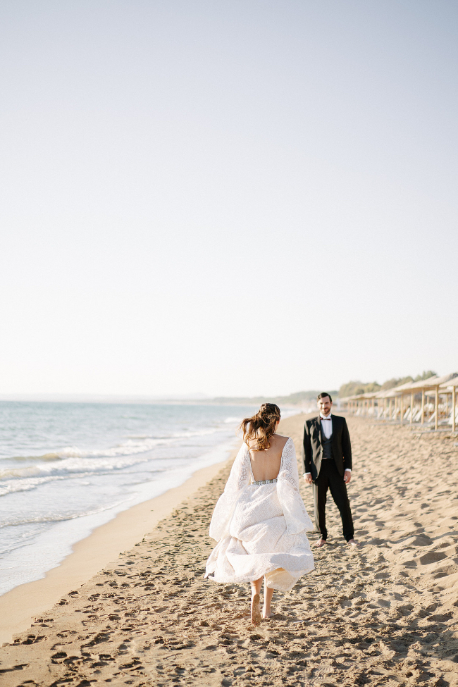 Industrial-Meets-Boho Wedding Inspiration In Greece