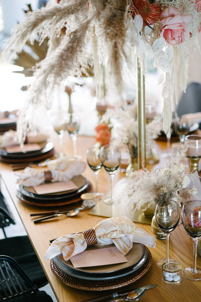 Industrial-Meets-Boho Wedding Inspiration In Greece