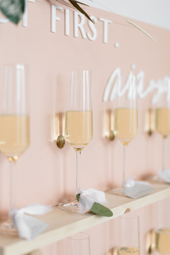 Magnolia-Themed Blush Baby Shower