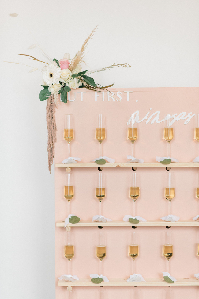 Magnolia-Themed Blush Baby Shower
