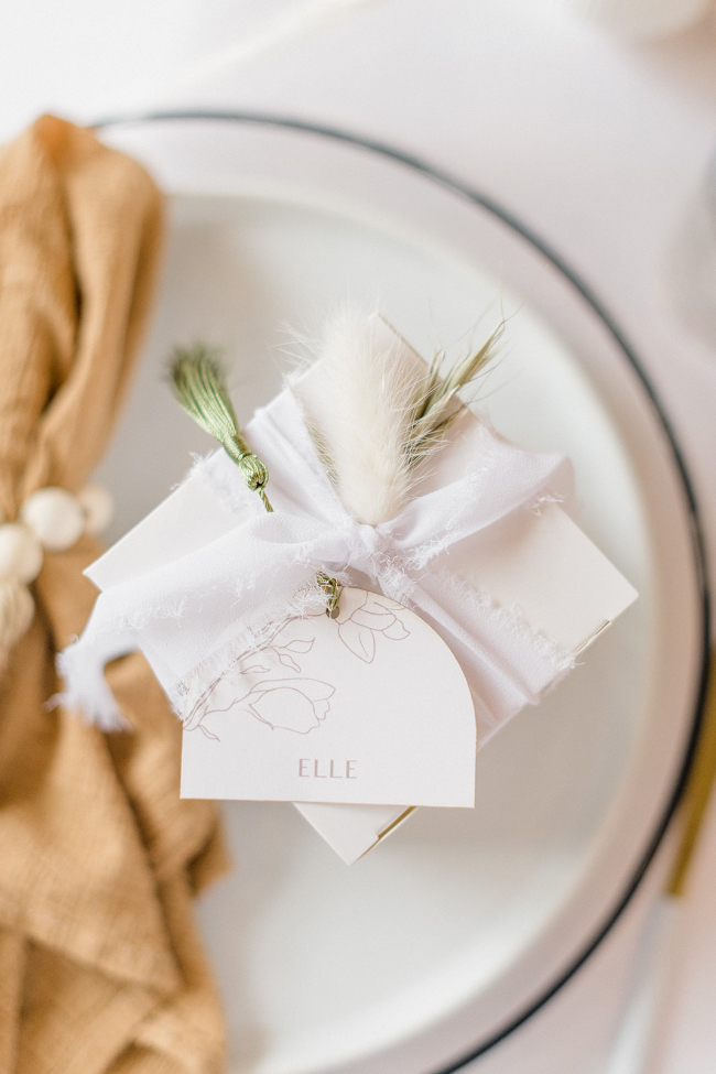 Magnolia-Themed Blush Baby Shower