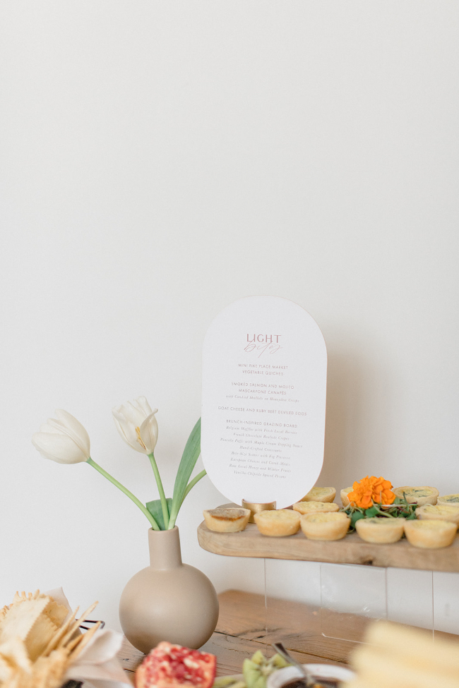 Magnolia-Themed Blush Baby Shower