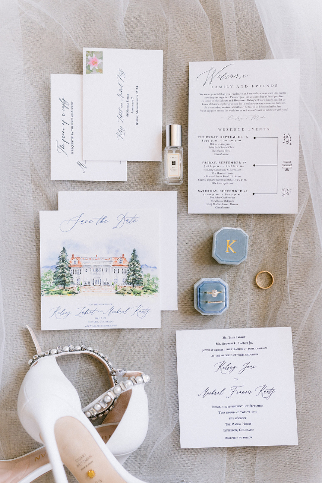 Modern & Simplistic Colorado Historic Estate Wedding