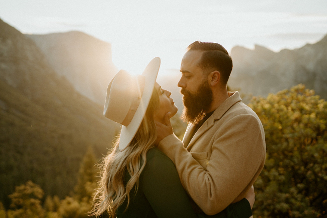 Glowing Engagement Photos In Yosemite National Park