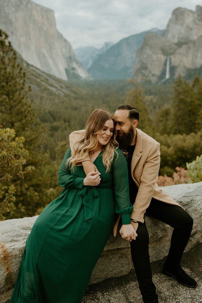 Glowing Engagement Photos In Yosemite National Park