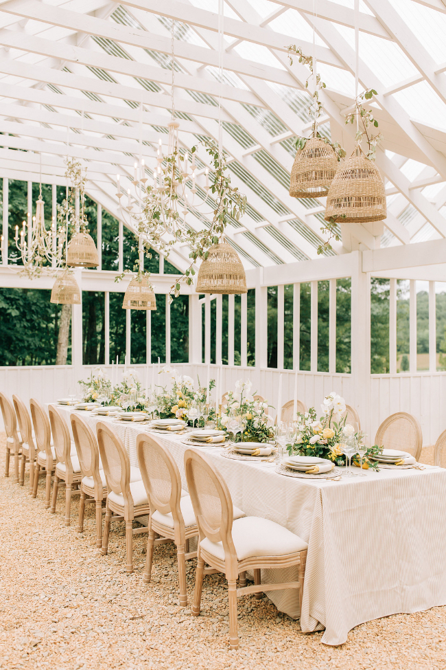 Soft Perfection Of Summery Yellow Wedding Editorial