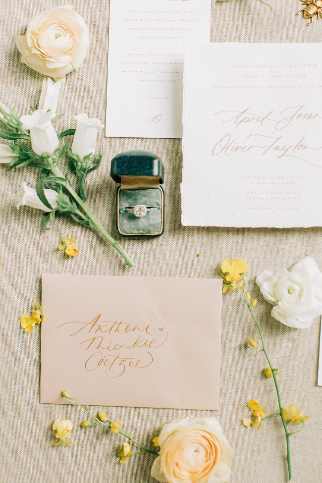 Soft Perfection Of Summery Yellow Wedding Editorial