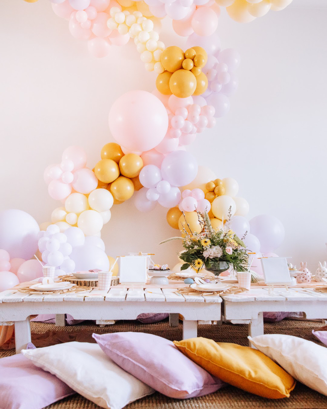 Spring-Filled Easter Bunny Picnic For Children