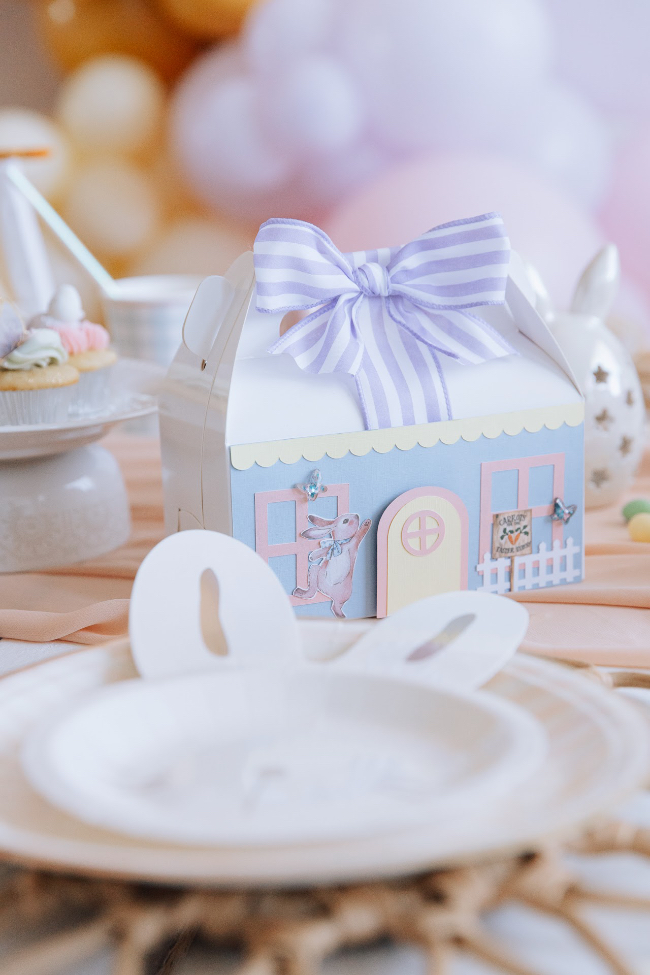 Spring-Filled Easter Bunny Picnic For Children