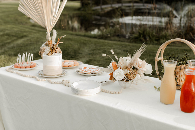 Bohemian Baby Shower In The Mountains